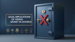 Hiding money in divorce being investigated by a forensic accountant